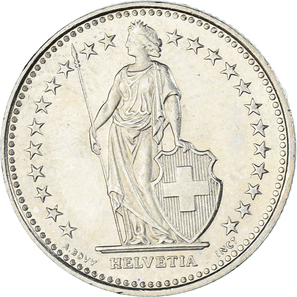 Moneta, Svizzera, 1/2 Franc, 1995