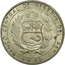 Coin, Peru, 10 Soles, 1972, AU(55-58), Copper-nickel, KM:258