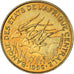 Coin, Central African States, 25 Francs, 1996