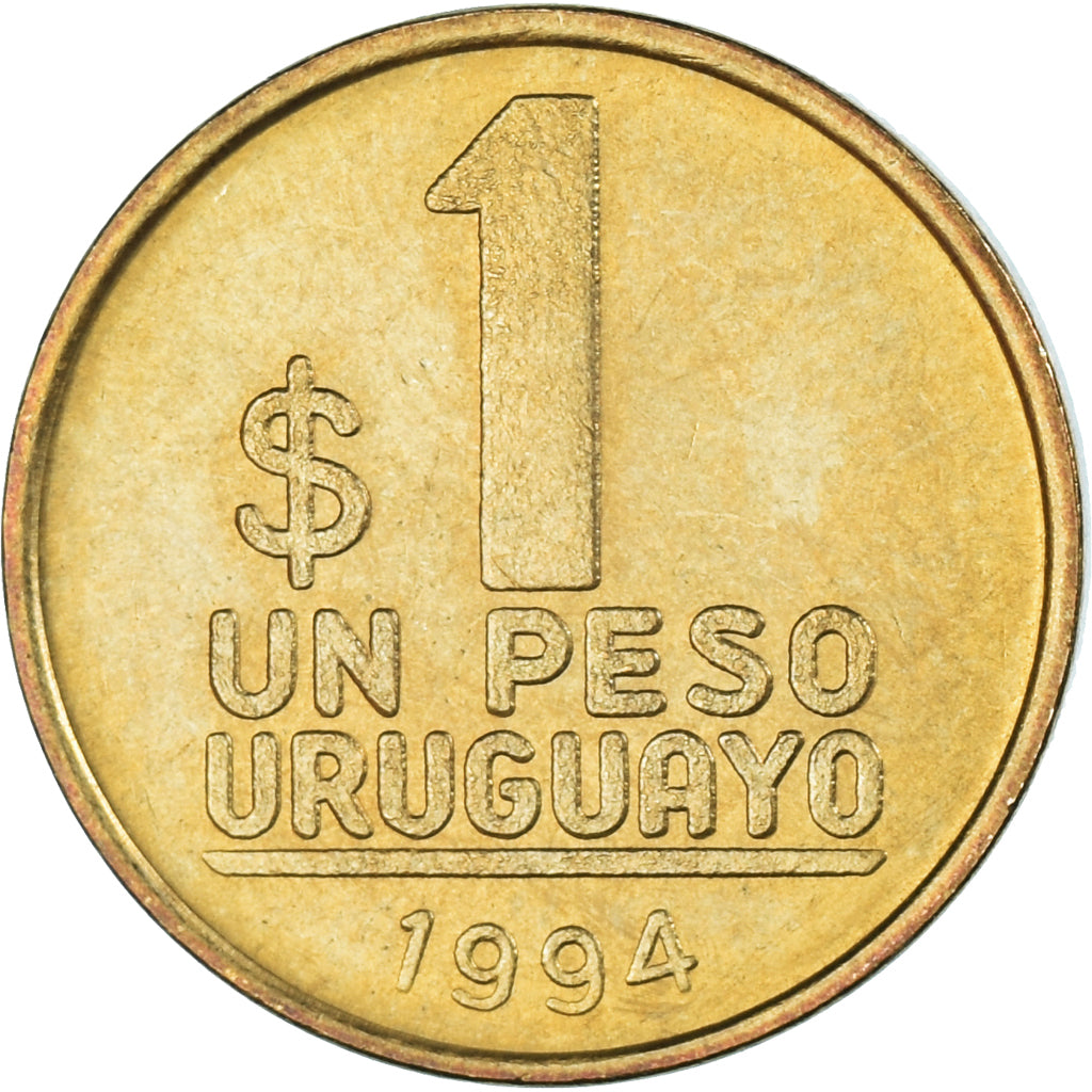 Moneta, Uruguay, Un Peso Uruguayo, 1994