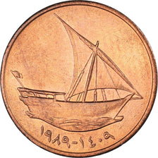 Monnaie, Émirats arabes unis, 10 Fils, 1989