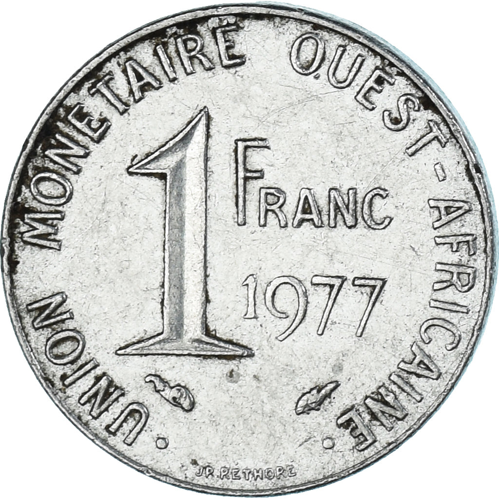 Coin, West African States, Franc, 1977