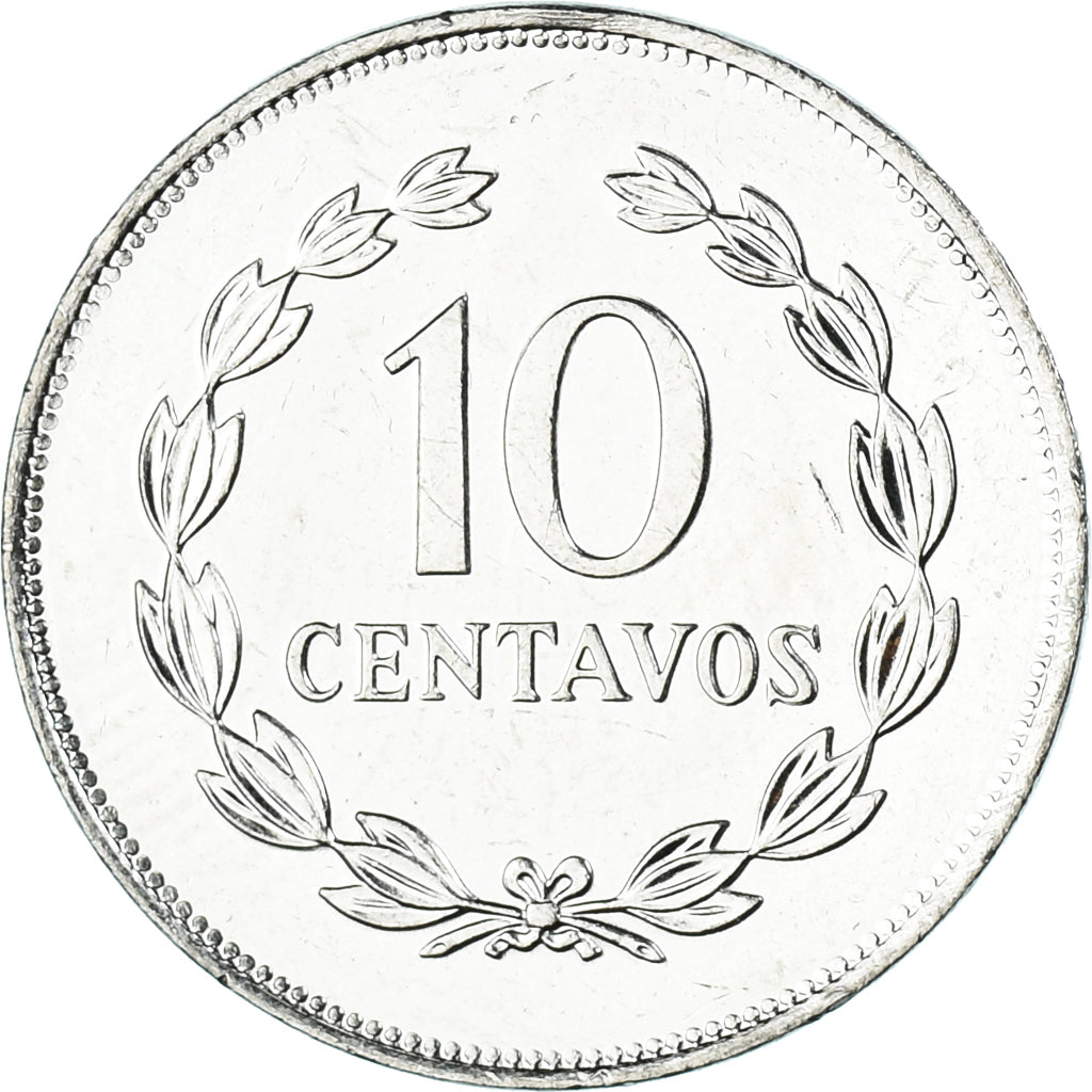 Moneda, El Salvador, 10 Centavos, 1993