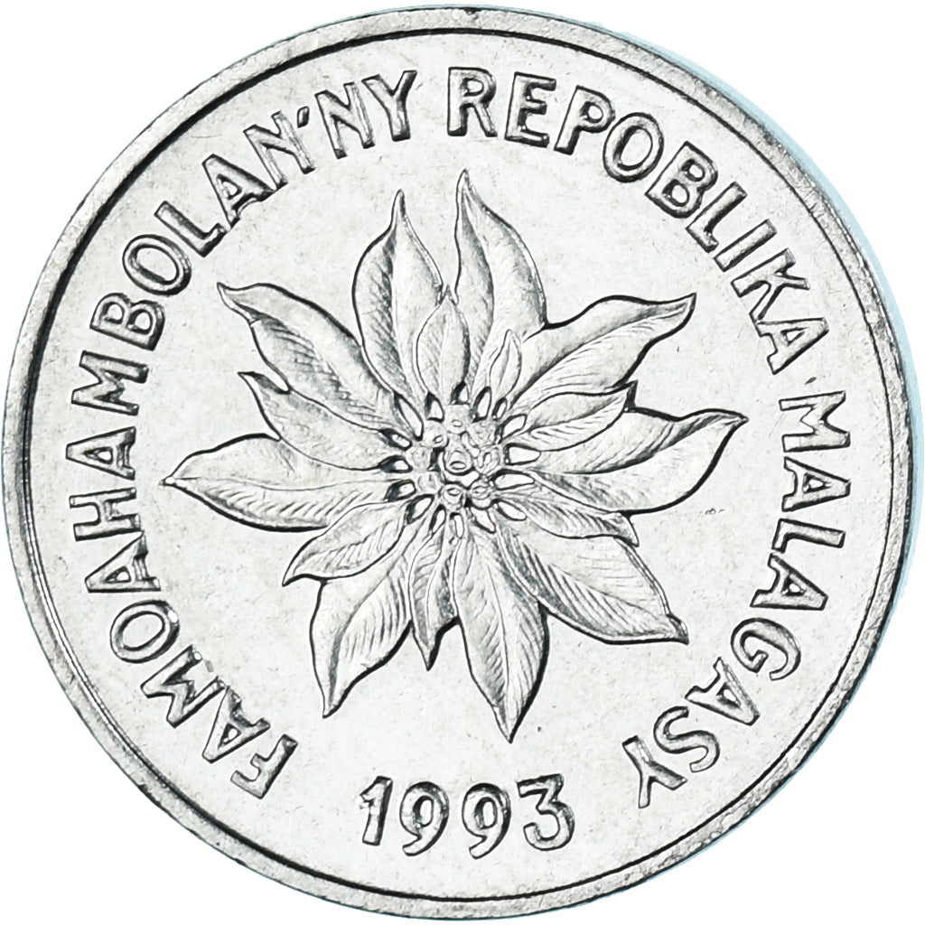 Münze, Madagascar, Franc, 1993
