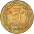 Coin, Central African States, 5 Francs, 1992