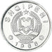 Münze, Albania, 20 Qindarka, 1988