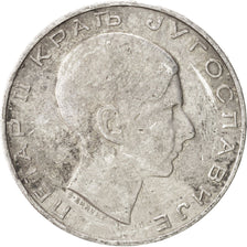 Coin, Yugoslavia, Petar II, 50 Dinara, 1938, EF(40-45), Silver, KM:24