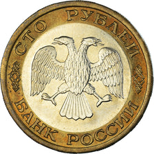 Munten, Rusland, 100 Roubles, 1992