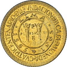 Coin, Peru, 25 Centavos, 1965