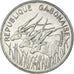 Moeda, Gabão, 100 Francs, 1975