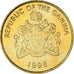 Monnaie, Gambie , 10 Bututs, 1998