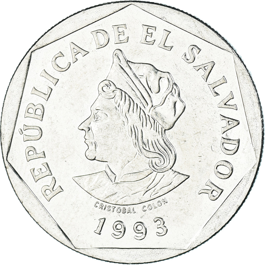 Moneda, El Salvador, Colon, 1993