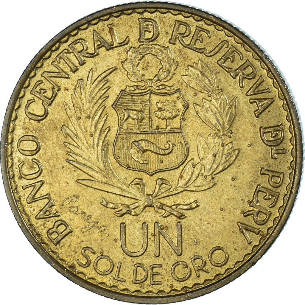 Monnaie, Pérou, Sol, 1965