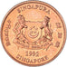 Moneda, Singapur, Cent, 1992