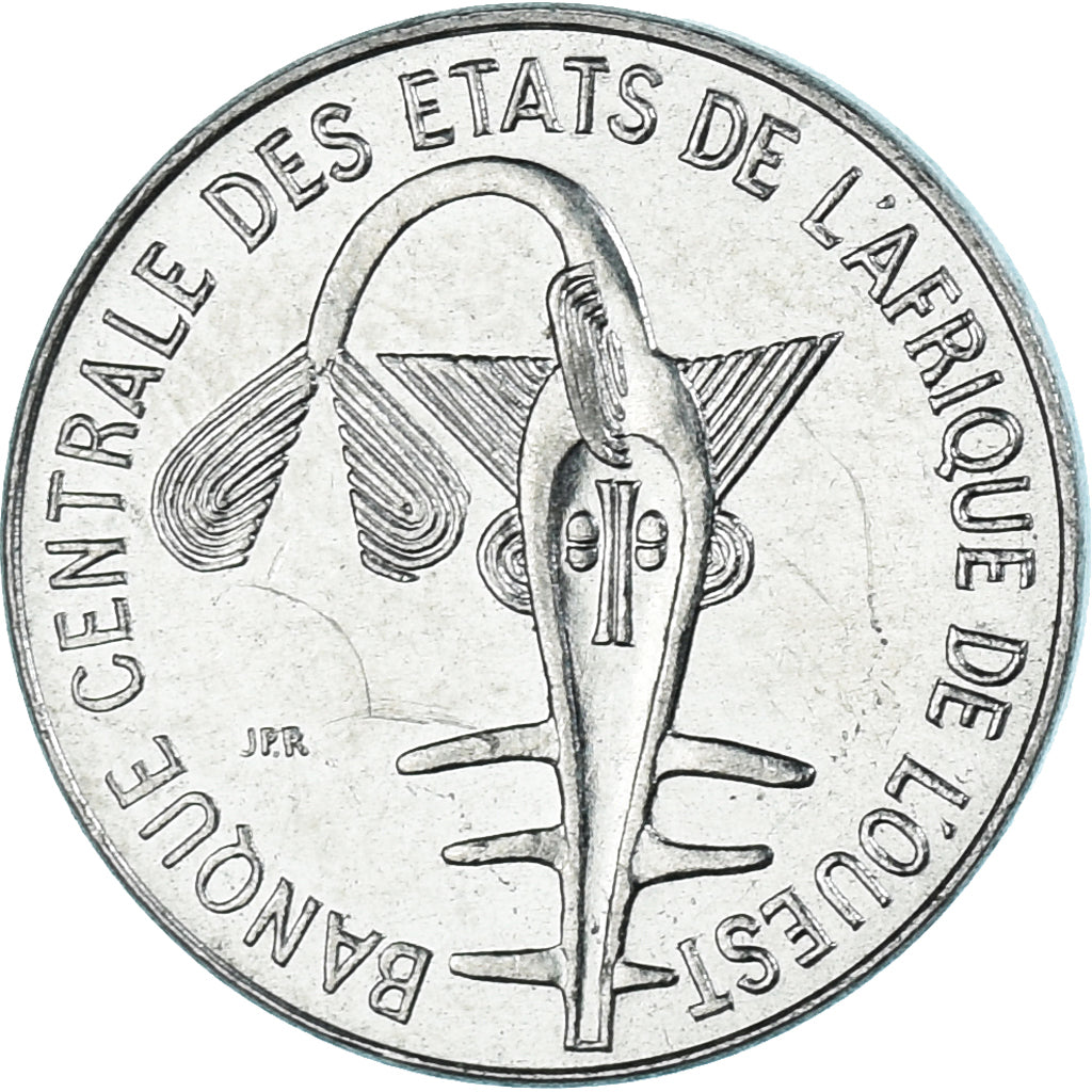 Münze, West African States, Franc, 1977