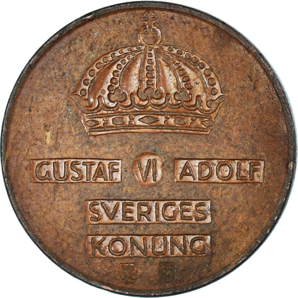 Moneta, Szwecja, 2 Öre, 1960