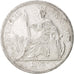 FRENCH INDO-CHINA, Piastre, 1895, Paris, VF(30-35), Silver, KM:5a.1