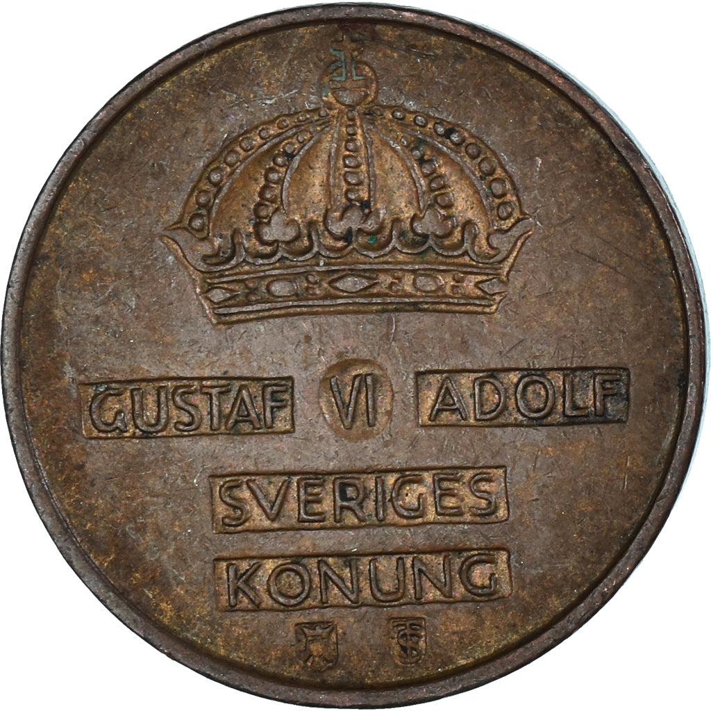 Coin, Sweden, 2 Öre, 1956