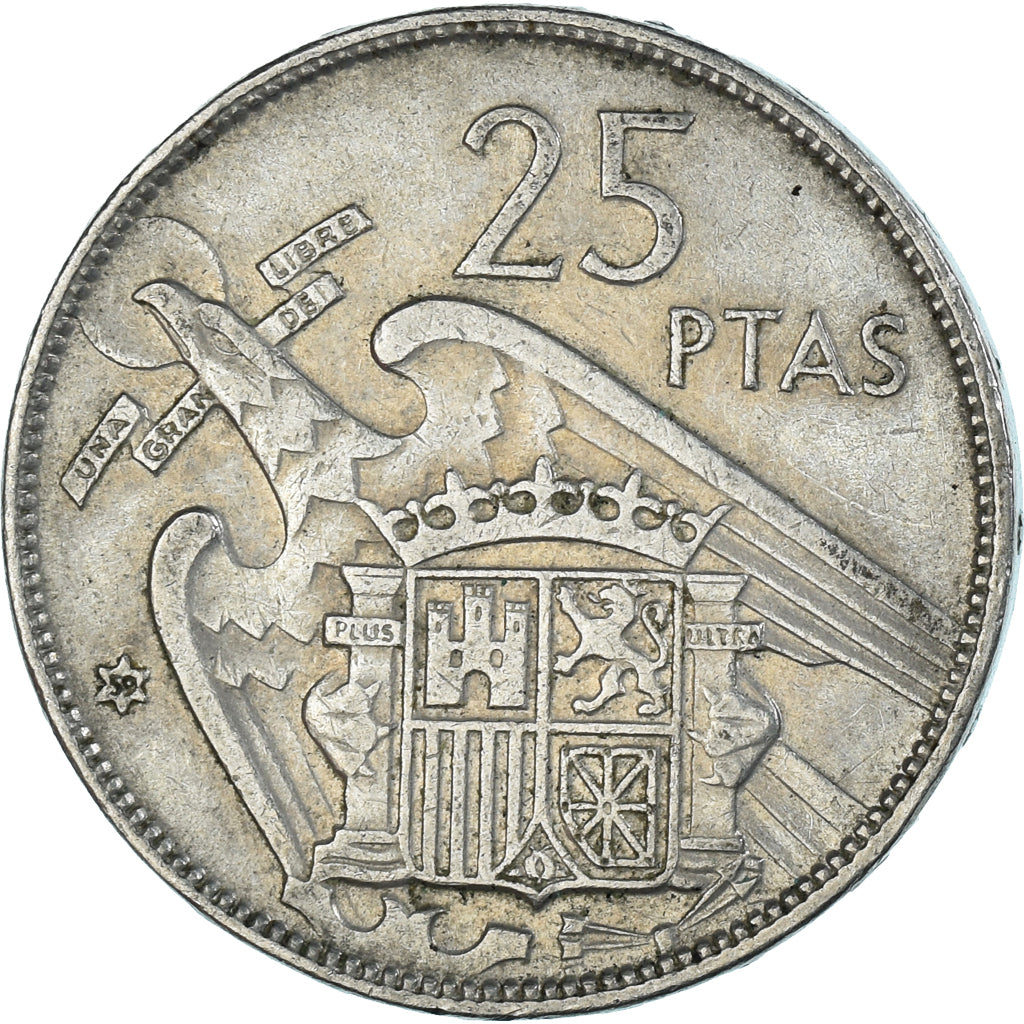 Moneta, Spagna, 25 Pesetas, 1959