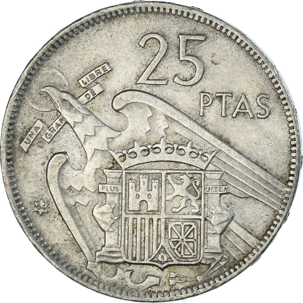 Coin, Spain, 25 Pesetas, 1964