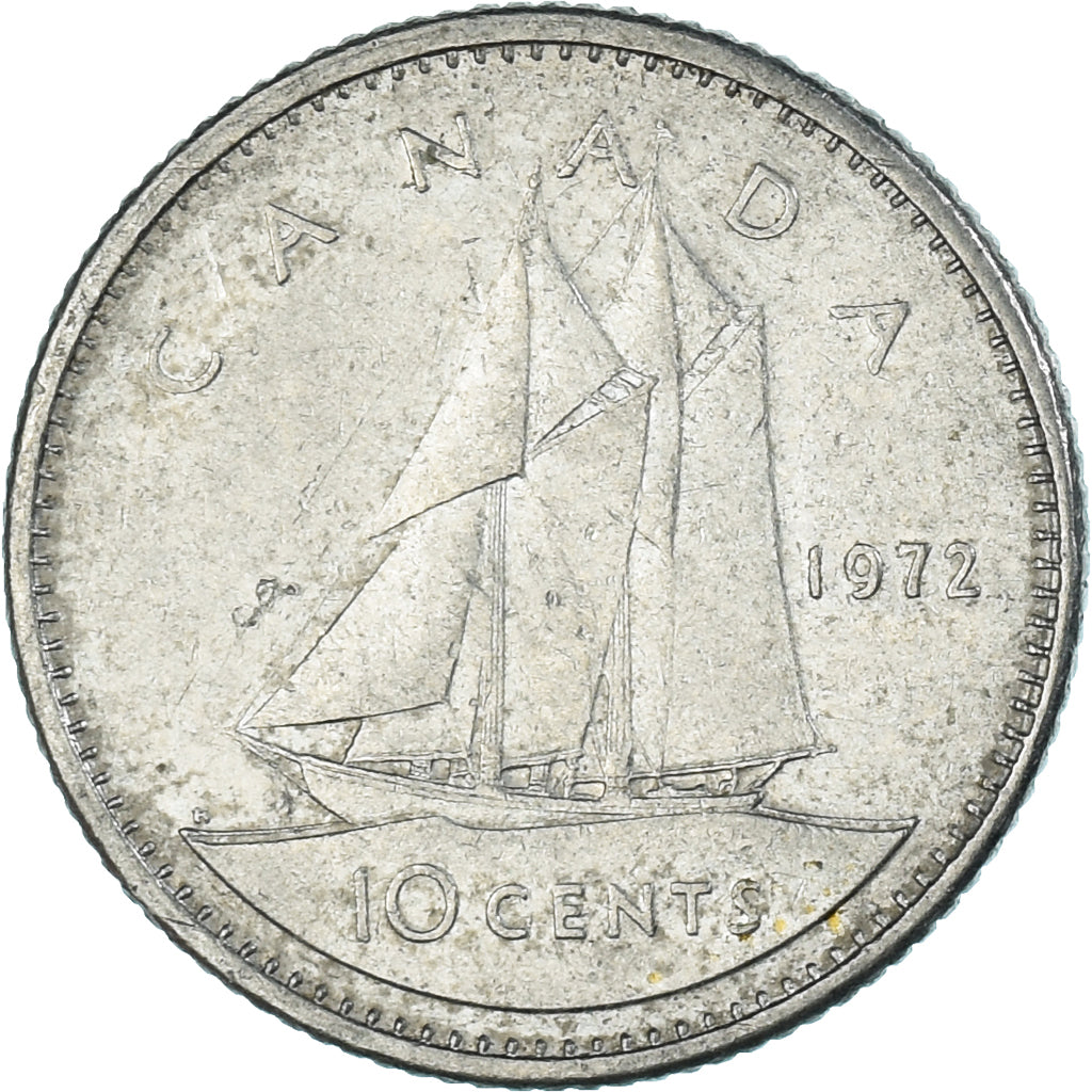 Moneta, Canada, 10 Cents, 1972