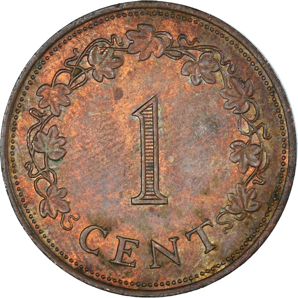 Munten, Malta, Cent, 1975