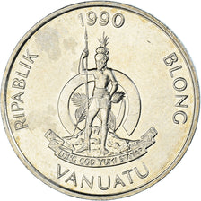Coin, Vanuatu, 10 Vatu, 1990