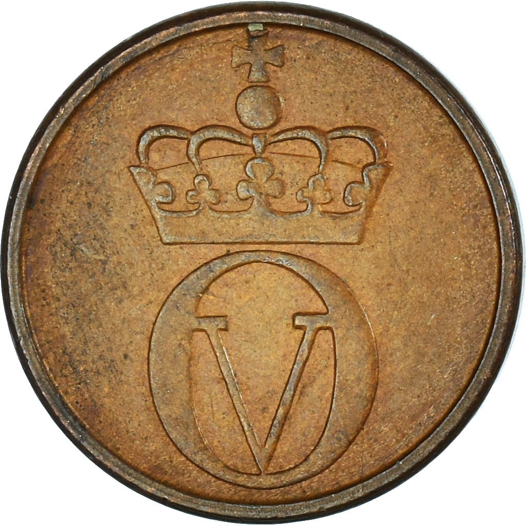 Münze, Norwegen, Ore, 1958