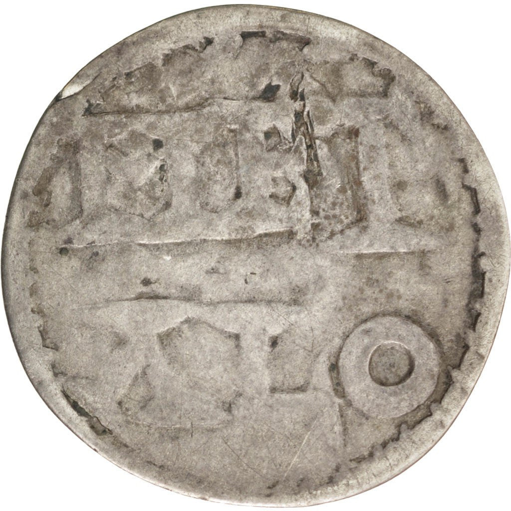 Frankreich, Karl III, Denarius, Melle, VF(30-35), Silver, Depeyrot:629