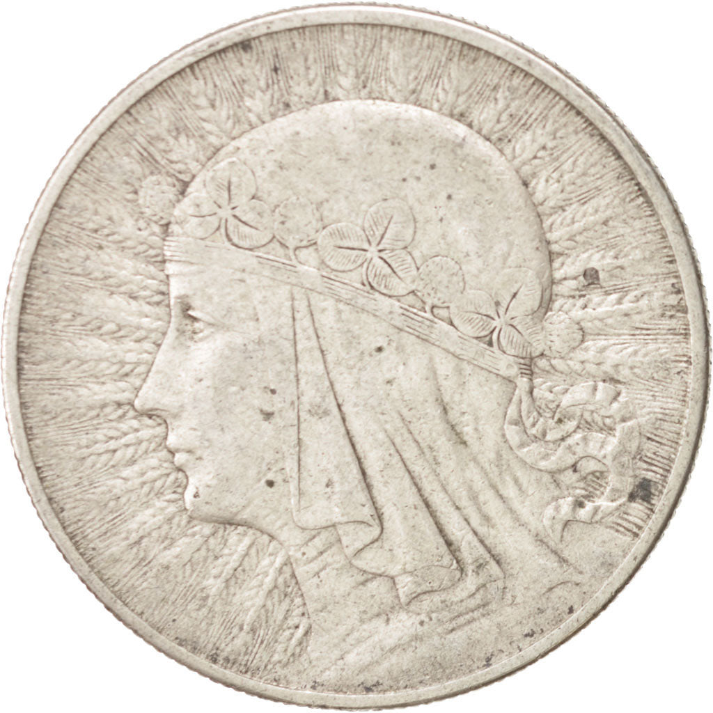 Monnaie, Pologne, 10 Zlotych, 1932, Warsaw, TTB, Argent, KM:22