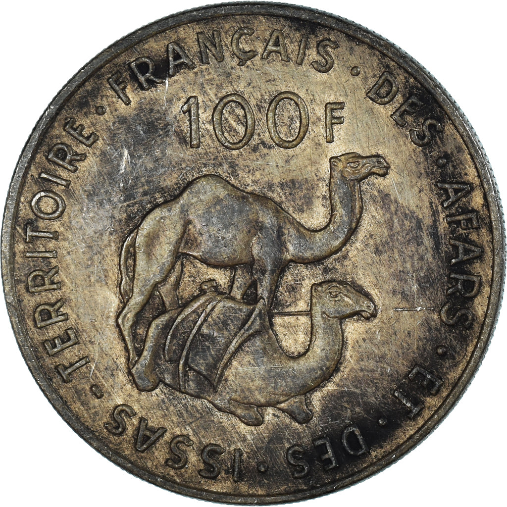 Coin, FRENCH AFARS & ISSAS, 100 Francs, 1975