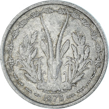 Münze, West African States, Franc, 1973