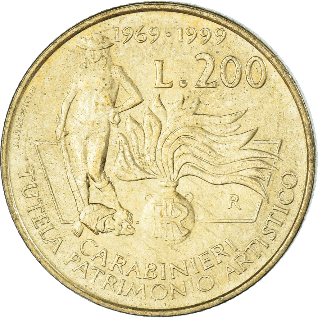 Munten, Italië, 200 Lire, 1999