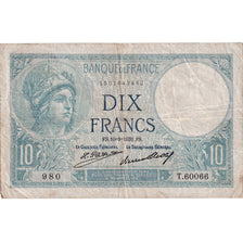 Frankreich, 10 Francs, Minerve, 1931, T.60066, S, Fayette:6.15, KM:73d