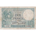 France, 10 Francs, Minerve, 1932, Y.66862, VF(20-25), Fayette:6.16, KM:73d