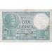 Francia, 10 Francs, Minerve, 1940, Z.79322, MB+, Fayette:7.20, KM:84