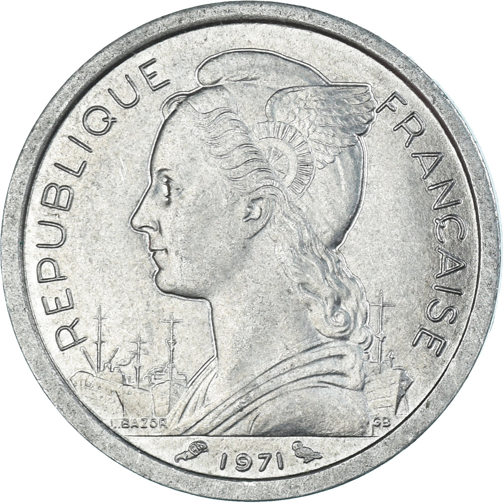 Monnaie, Réunion, Franc, 1971