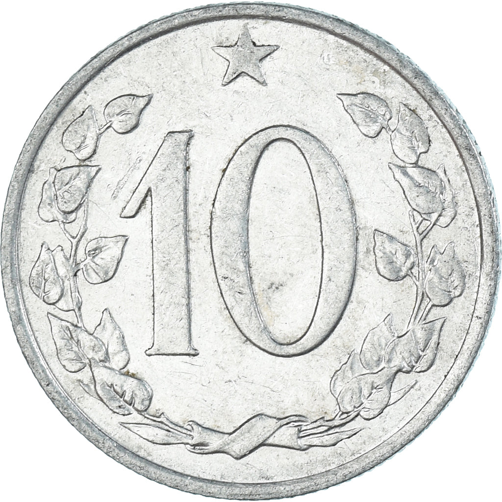 Moneta, Czechosłowacja, 10 Haleru, 1964