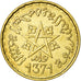 Coin, Morocco, Mohammed V, 20 Francs, 1951, Paris, MS(60-62), Aluminum-Bronze