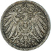 Monnaie, Allemagne, 5 Pfennig, 1909