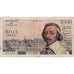 Frankreich, 1000 Francs, Richelieu, 1956, J.280, SS, Fayette:42.22, KM:134a