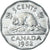 Coin, Canada, 5 Cents, 1952