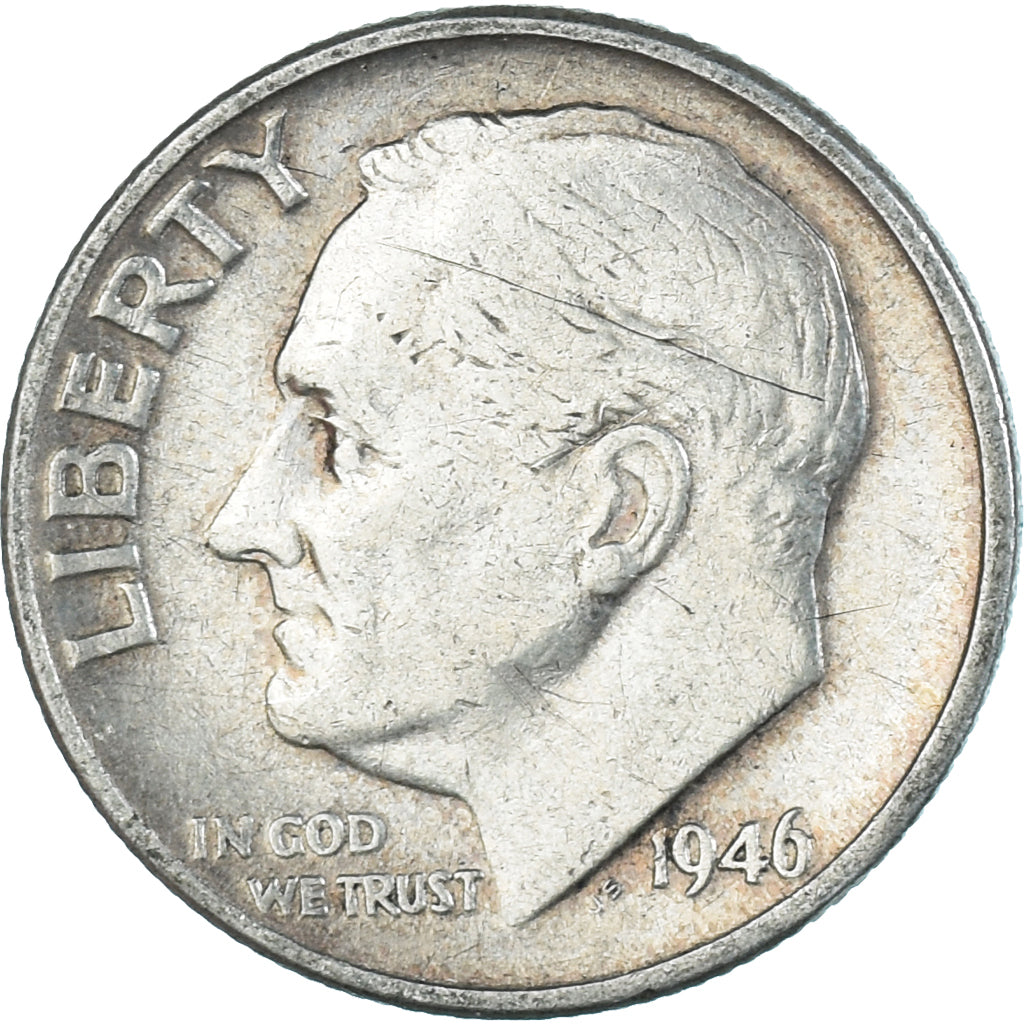Moneda, Estados Unidos, Dime, 1946
