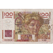 Frankreich, 100 Francs, Jeune Paysan, 1946, G.82, S+, Fayette:28.7, KM:128a