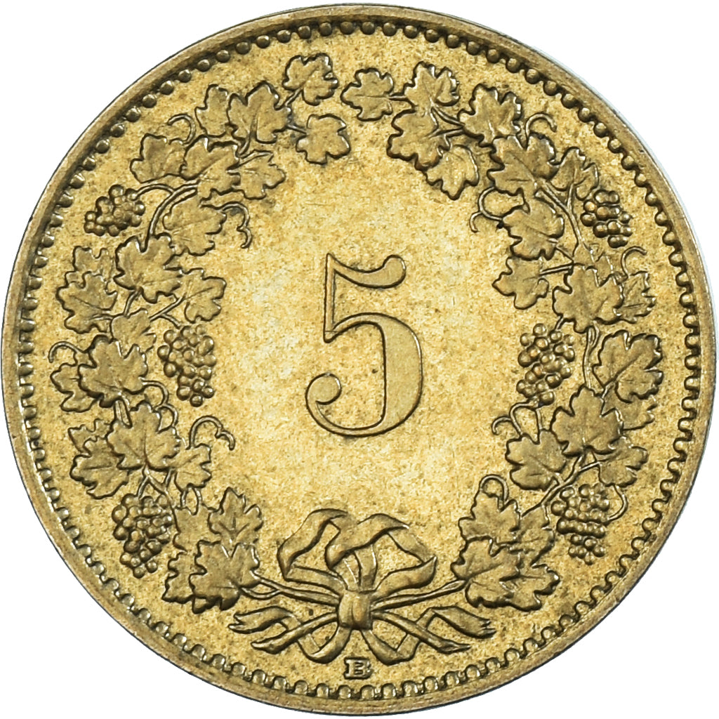 Moneda, Suiza, 5 Rappen, 1999