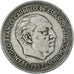 Münze, Spanien, 50 Pesetas, 1958