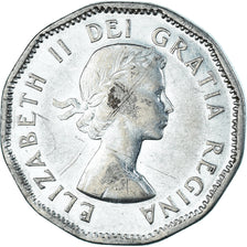 Coin, Canada, 5 Cents, 1954