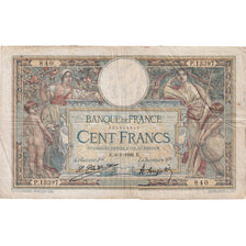 Frankreich, 100 Francs, Luc Olivier Merson, 1926, P.13397, SS, Fayette:24.4