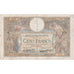 Francja, 100 Francs, Luc Olivier Merson, 1927, X.17937, EF(40-45), Fayette:24.6