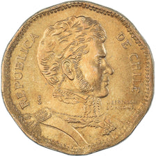 Moeda, Chile, 50 Pesos, 1999